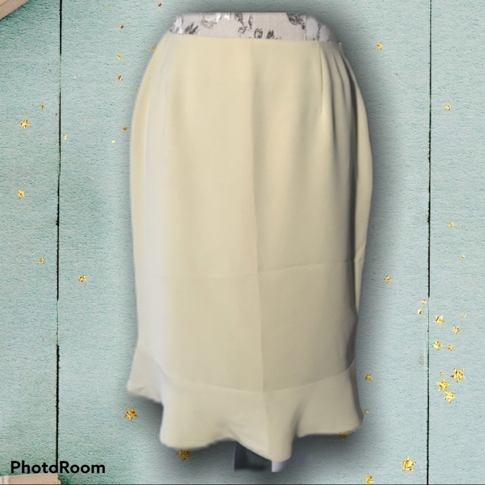 jones Wear Green Skirt 10 P